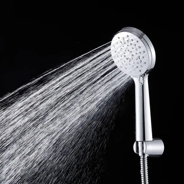Chromuotas 3 funkcijų reguliuojamas purškiamas rankinis dušas