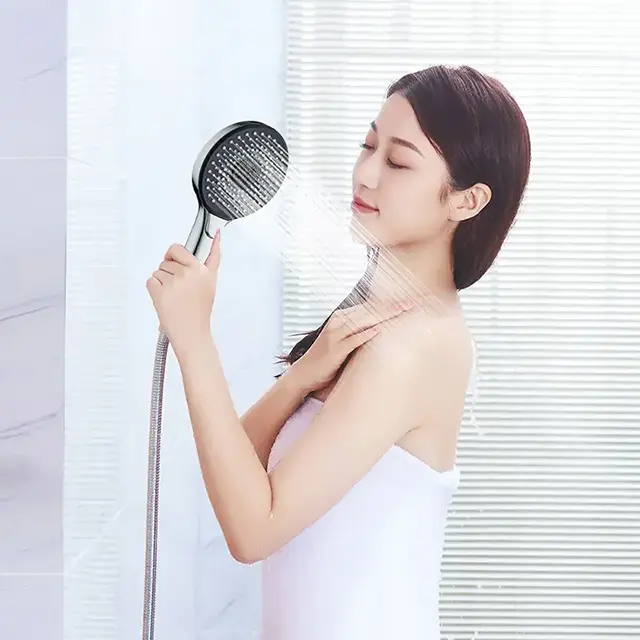 Easy Control Push Button Shower Head