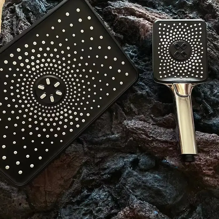 One Key Stop Shower With Self Cleaning Nozzles